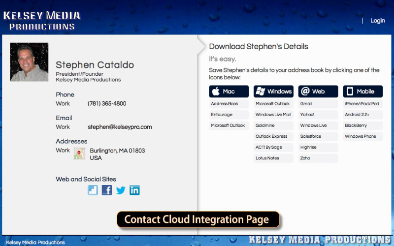 Cloud Contact Integration System