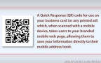 QR Code generated from your account.