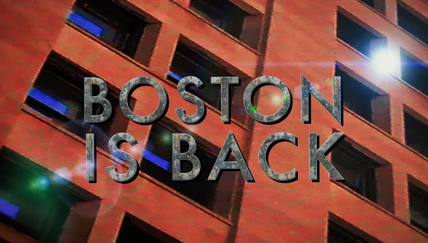 Boston Is Back
