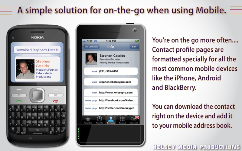 Mobilized for inputting Contacts.