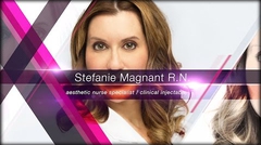Stefanie Magnant, RN - Cosmetic injectables & Skincare
