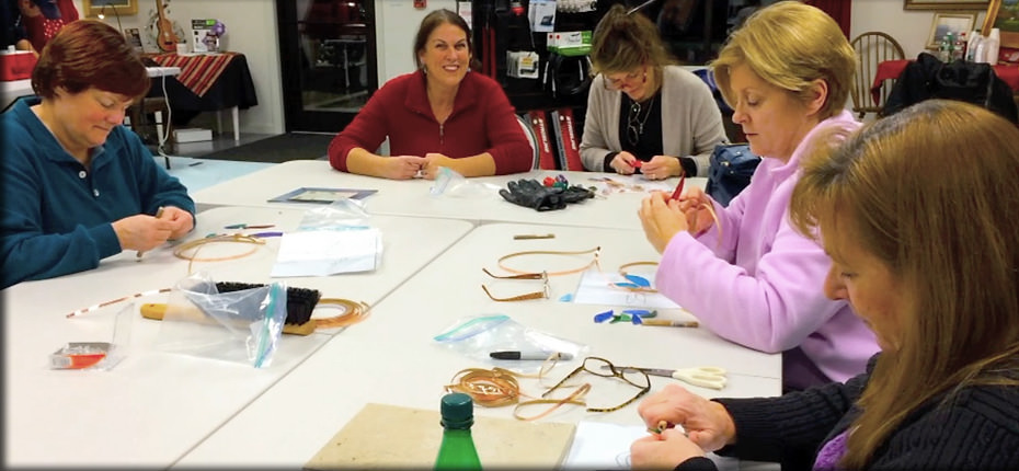 Video of Stained Glass Class